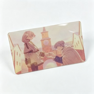 Frieren Cosplay Prop - Kartu koleksi anime Frieren dengan estetika