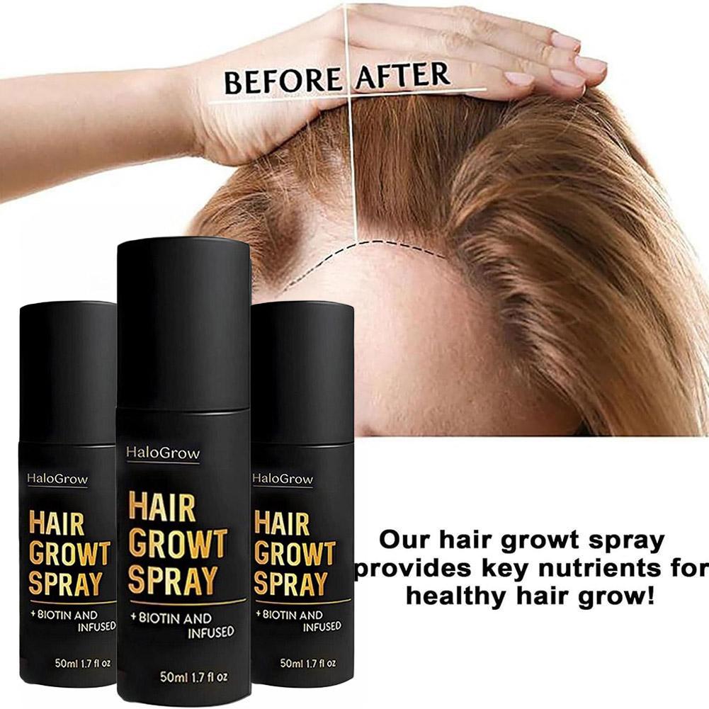 Hair Spray Color - Semprotan Penumbuh Rambut Alami Dengan Minyak