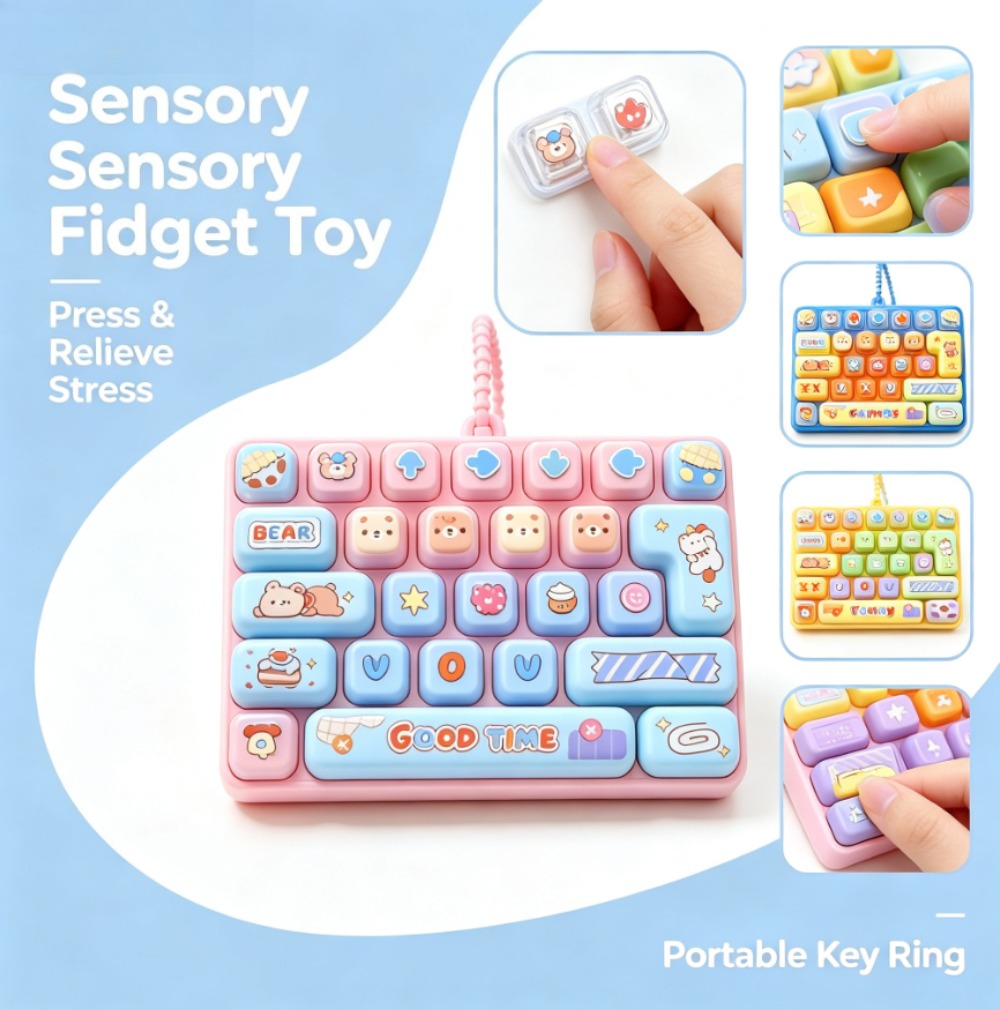 Gantungan Kunci Fidget Keycap  - Cosplay Fire Prop ulasan dan harga