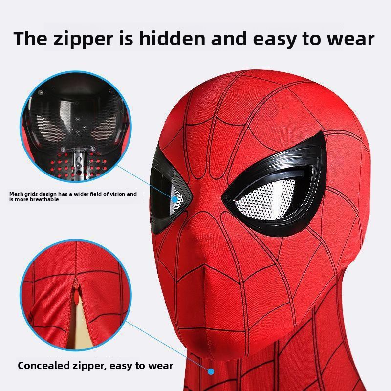 Headset Spider-Man Populer 202 - Cosplay Fire Prop ulasan dan harga