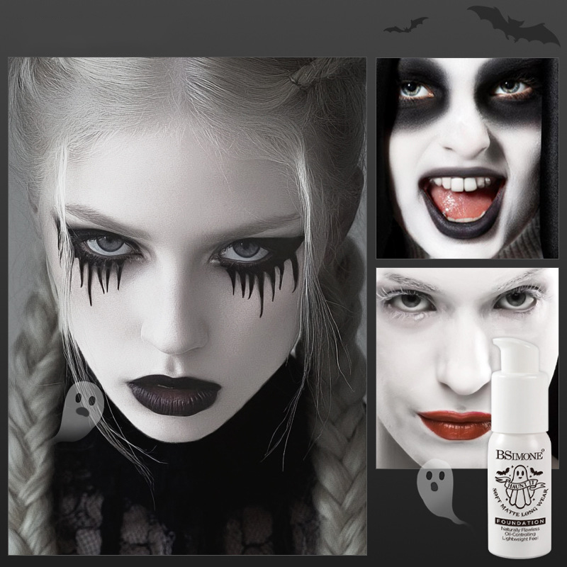 Foundation Cair Matte Putih, P - Cosplay Prop Primer ulasan dan harga