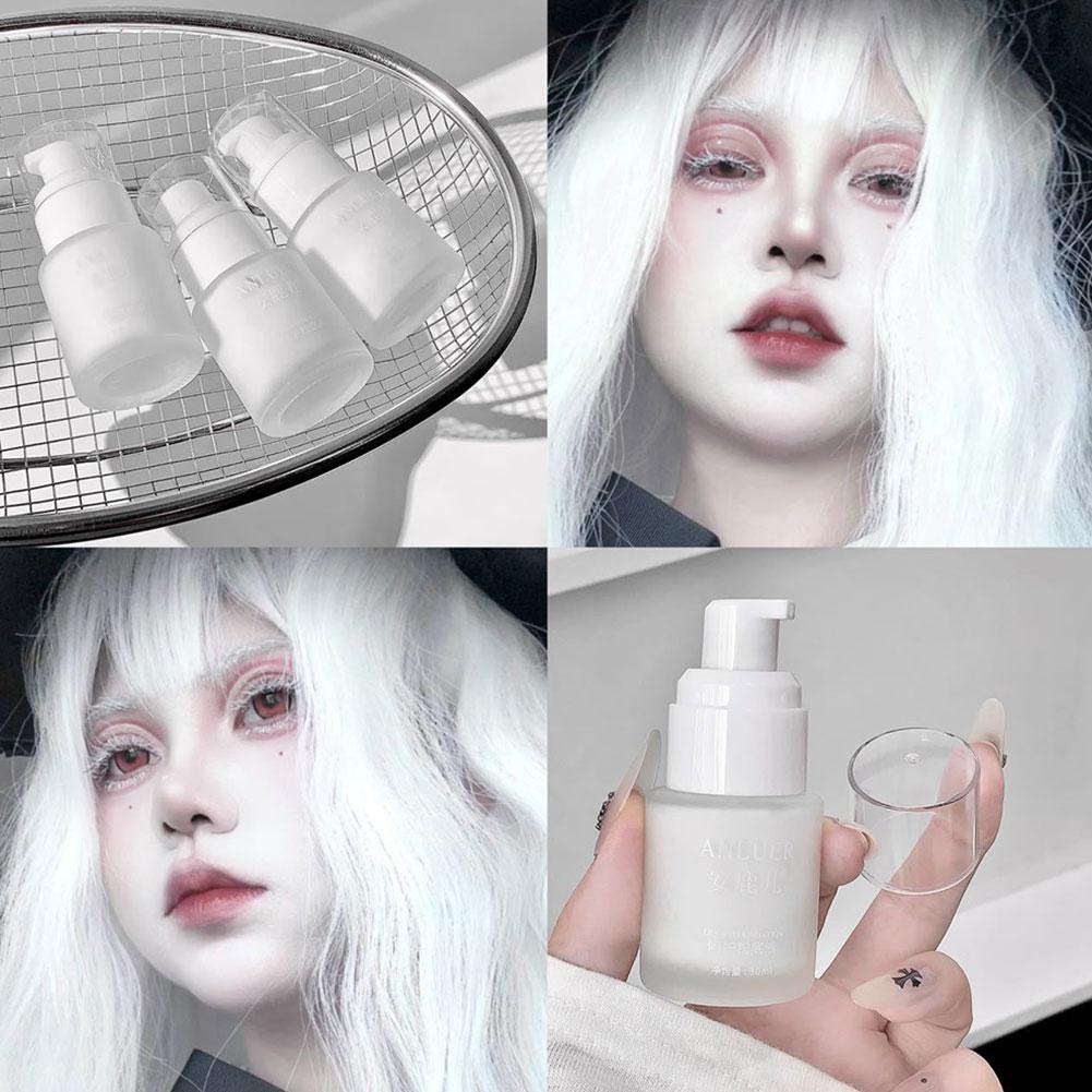 Foundation Cair Matte Putih, T - Cosplay Prop Primer ulasan dan harga